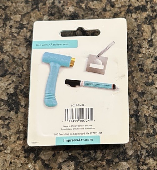 ImpressArt Small Stamping Block SC22