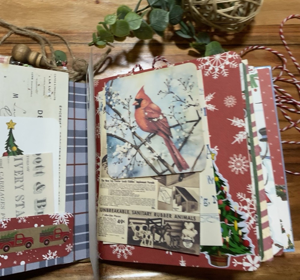 Christmas Handmade Junk Journal