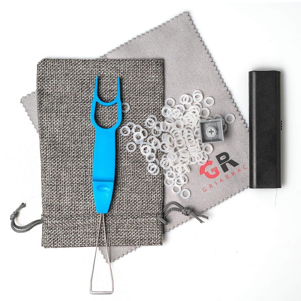 Griarrac Mechanical Keyboard O Ring Switch Dampener with Keycap Puller Remove...