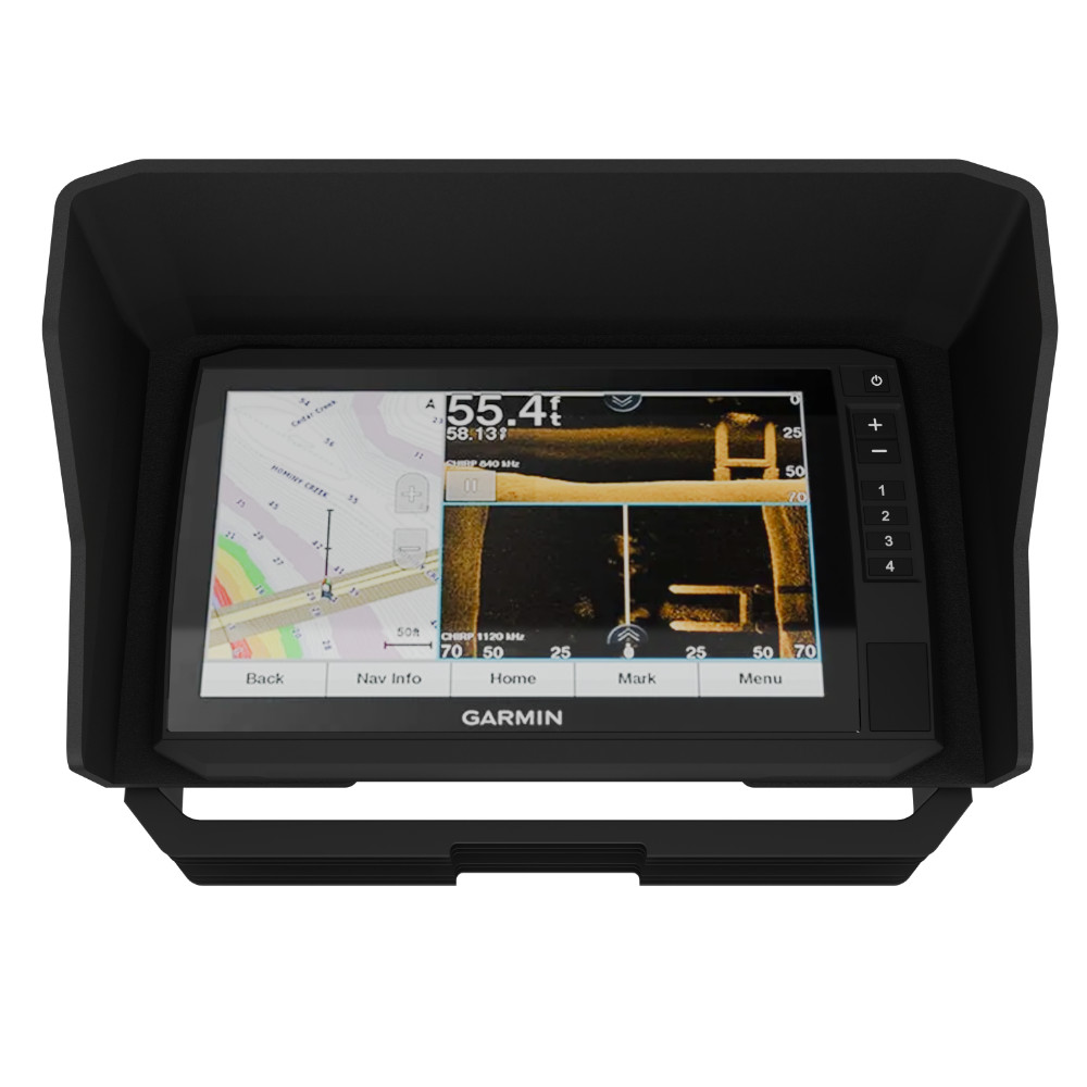 Garmin Echomap UHD2 93SV Visor by Sonar Shield