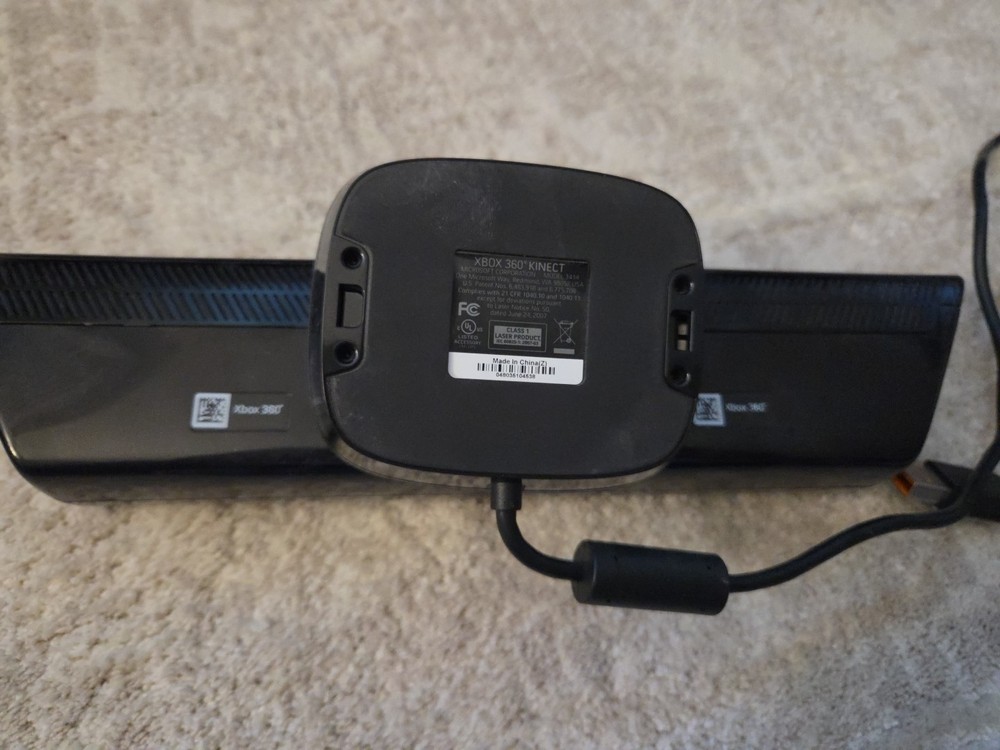 Microsoft Xbox 360 Kinect Connect Black Sensor Bar Model 1414