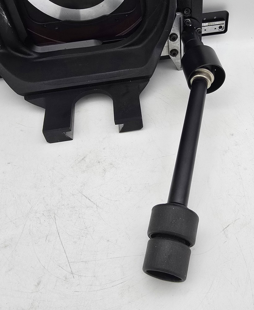 NIKON DIAPHOT STAGE TABLE SPECIMEN OPTICS MICROSCOPE Runs Smoothly +Stage Plate