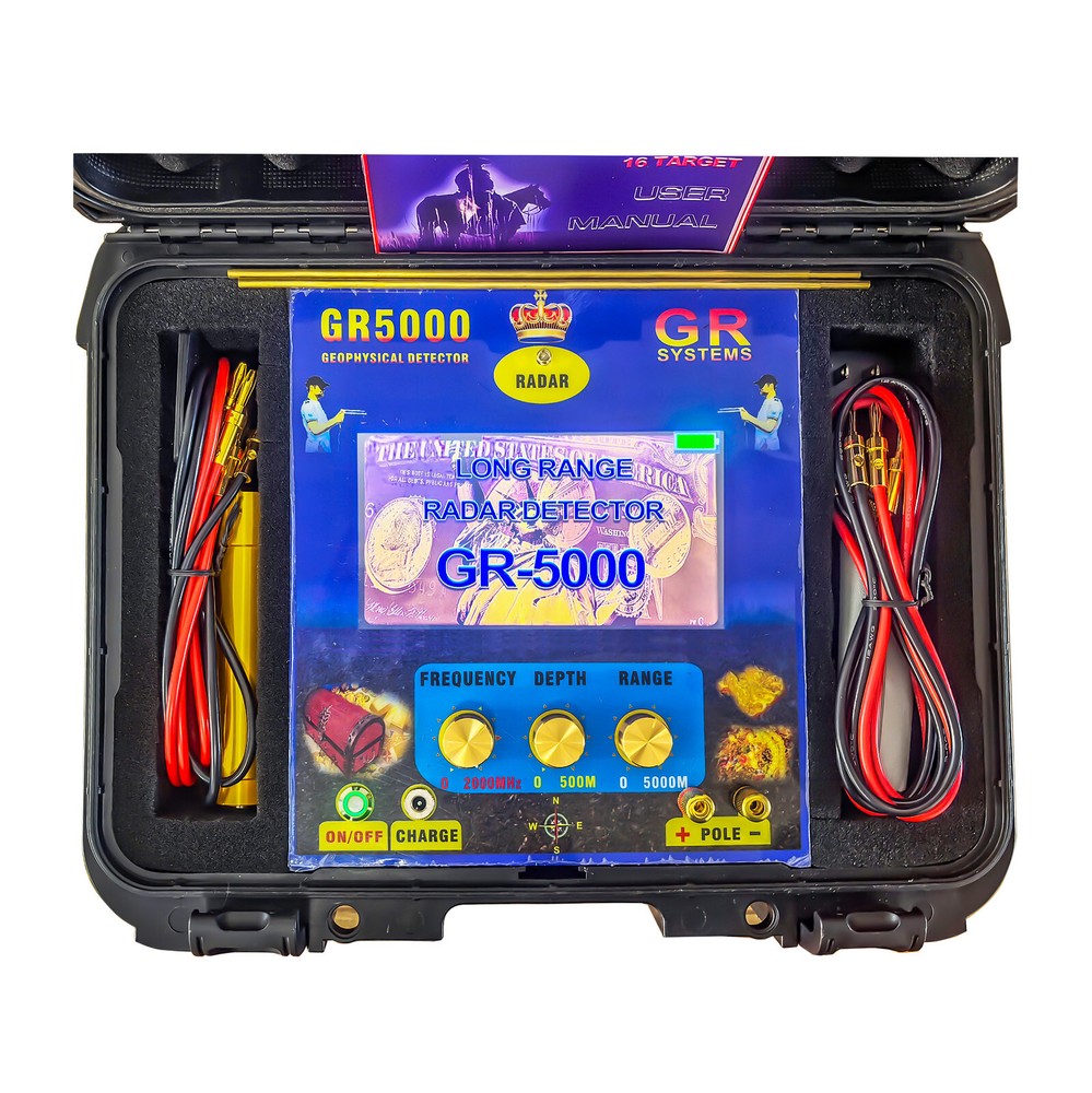 7-inch Touch Screen High-end Long Range Radar Geophysical Detector GR5000