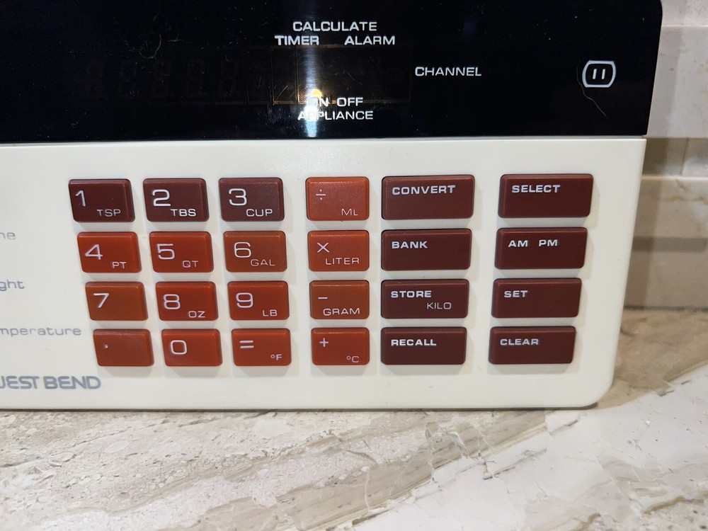 Vintage West Bend Kitchen Controller Mult-function Advanced Appliance BAD BOX