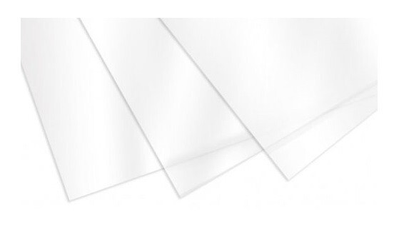 10"x10" Clear Plastic Stencil - Avocado (SA932)