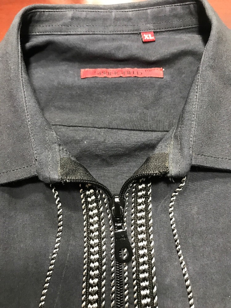 Springfield Zip Up Shirt Jacket Size XL