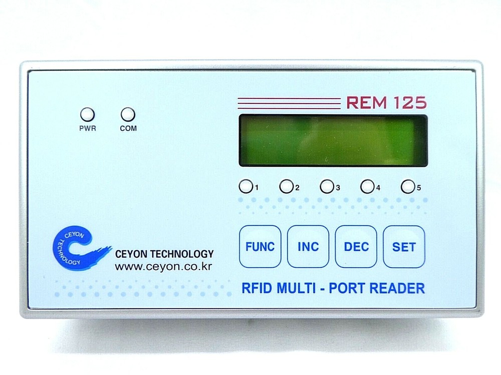 Ceyon Technology REM125-5 RFID Multi-Port Reader REM 125 New Surplus