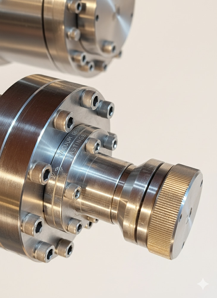 Conflat UHV Microwave Resonance & Particle Interaction Chamber