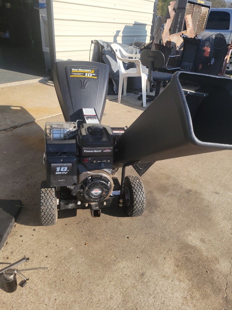 Yard Machine 10 HP Wood Chipper