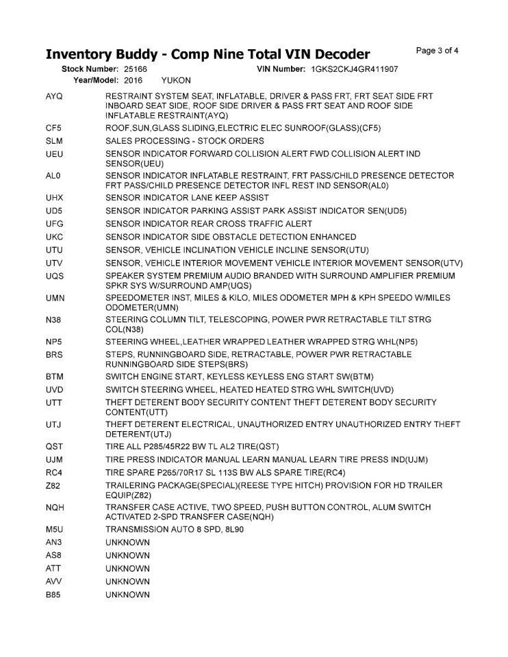 YUKON 2016 Jack 1550862