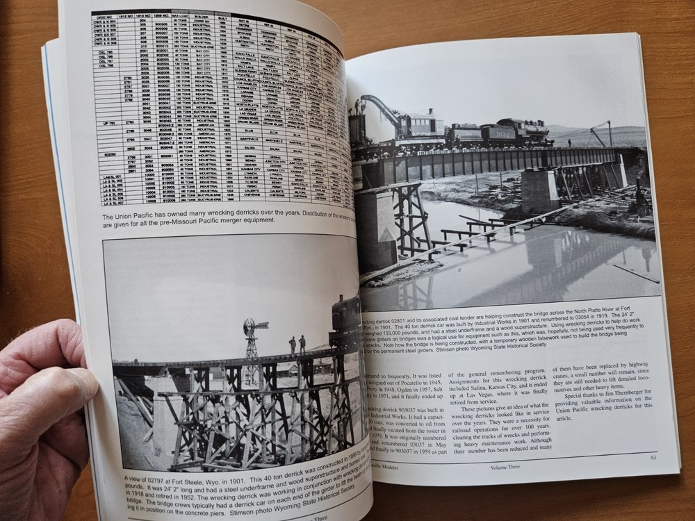 Union Pacific Modeler Volume Three (1997 paperback)