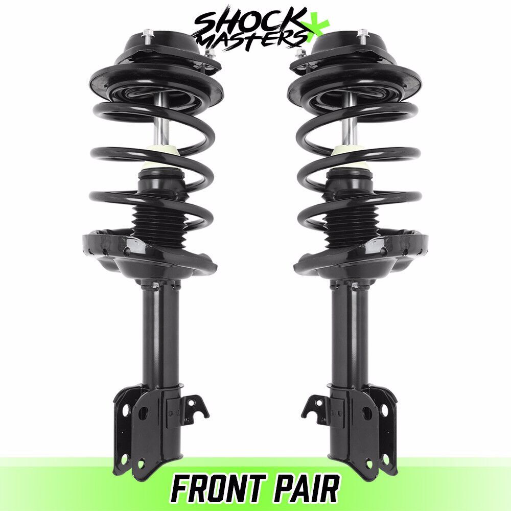 Front Pair Complete Strut Coil Spring Assemblies for 2010-2014 Subaru Legacy