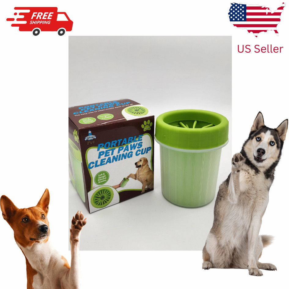 pet paw wash cup silicone Bristles