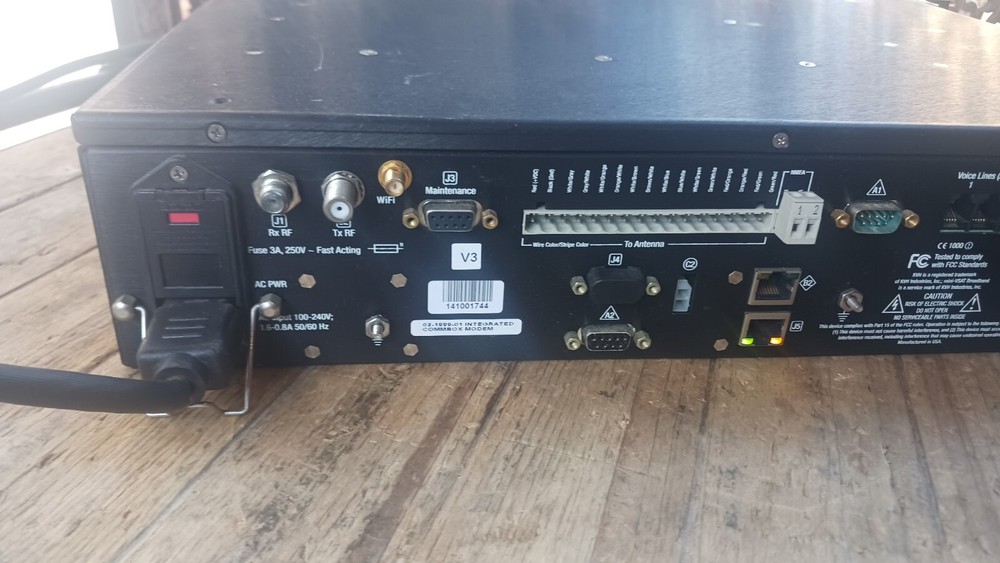 KVH Industries Mini-VSAT Broadband Control Unit & Modem