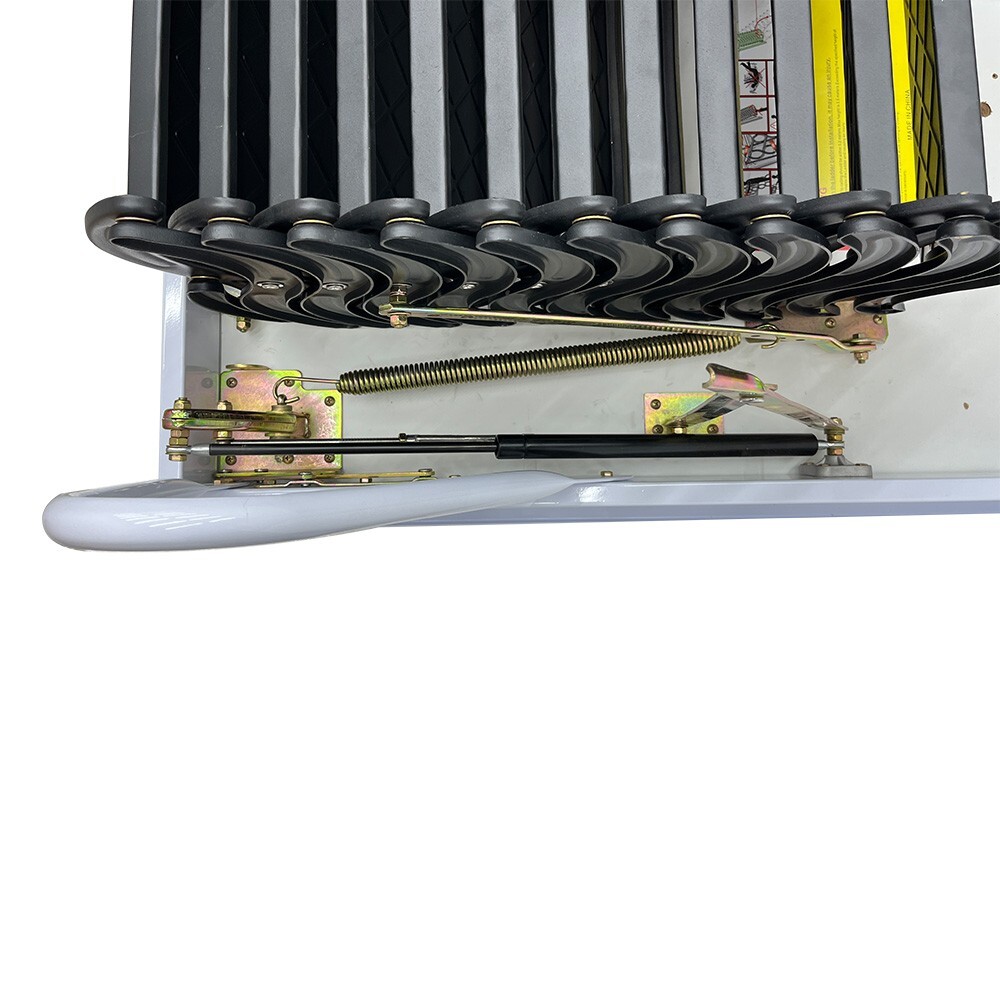 Black Hidden Pull-down Folding Stairs Retractable Stairs for Domestic Attic