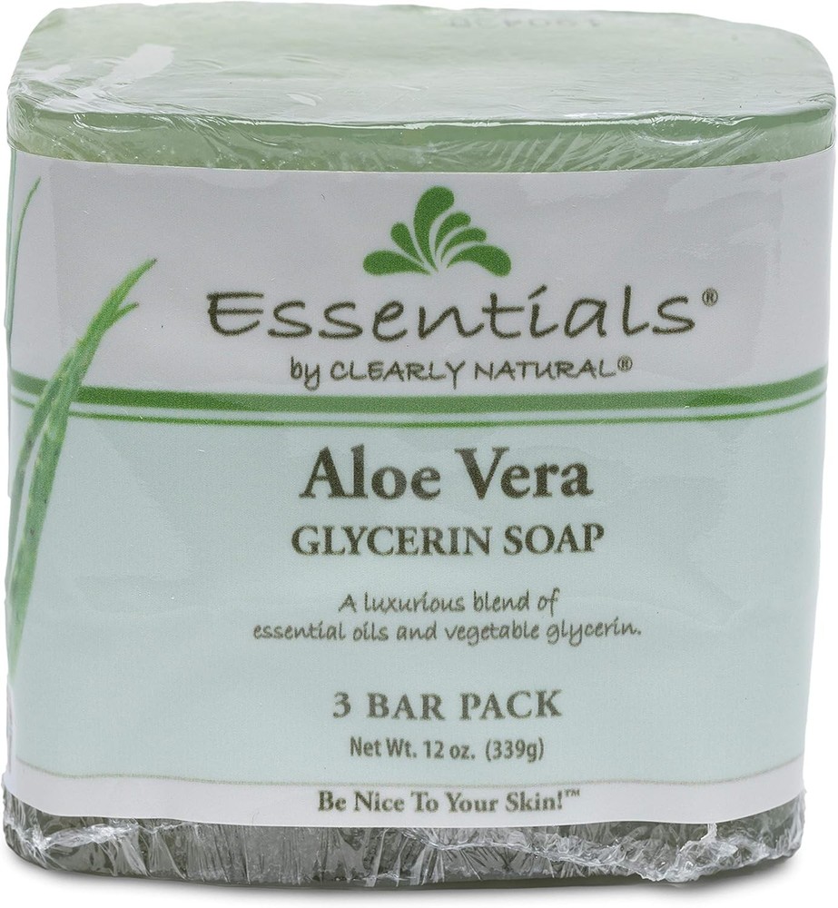 entials Glycerine Bar Soap, e Vera