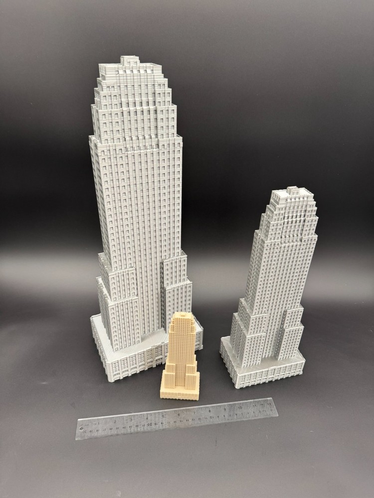 Carew Tower Model- 3D Printed