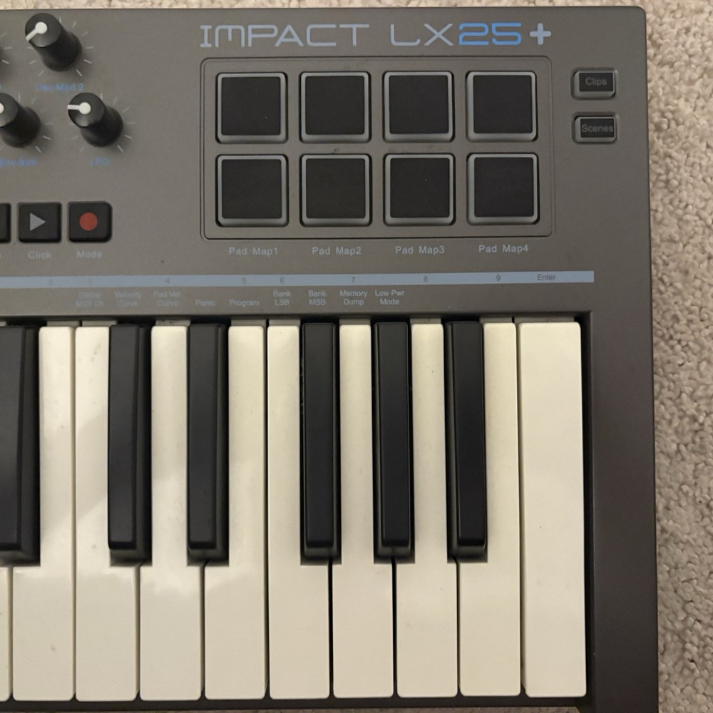 Nektar Impact LX25+ - USB MIDI Controller Keyboard with Nektar DAW Integration