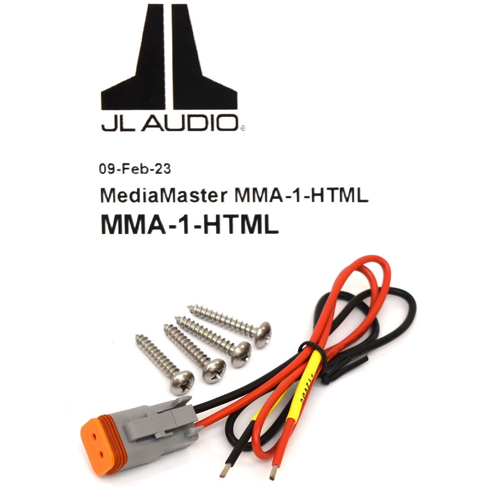 JL Audio Boat MFD Data Interface MMA-1-HTML | MediaMaster