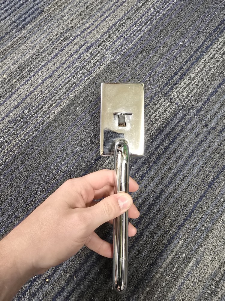 Schlage Grip Handle Deadbolt Handleset Chrome