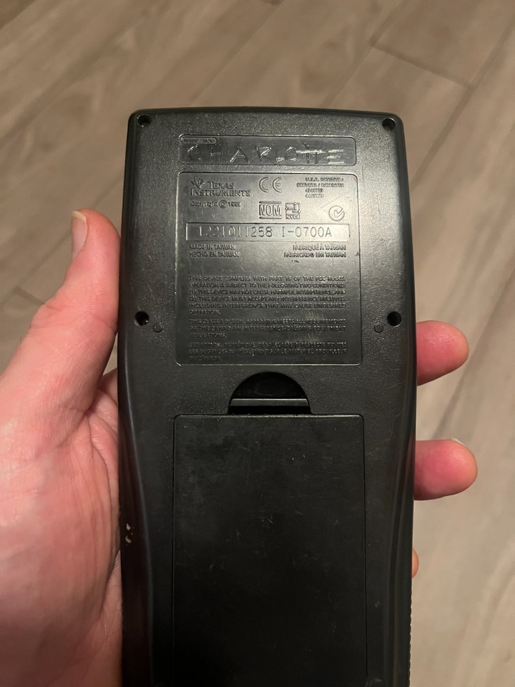 Texas Instruments TI-83 Plus Graphing Calculator With Cover (TESTED/WORKING)