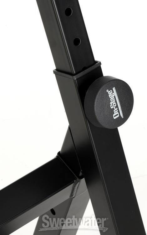 On-Stage KS1365 Z Keyboard Stand with Second Tier