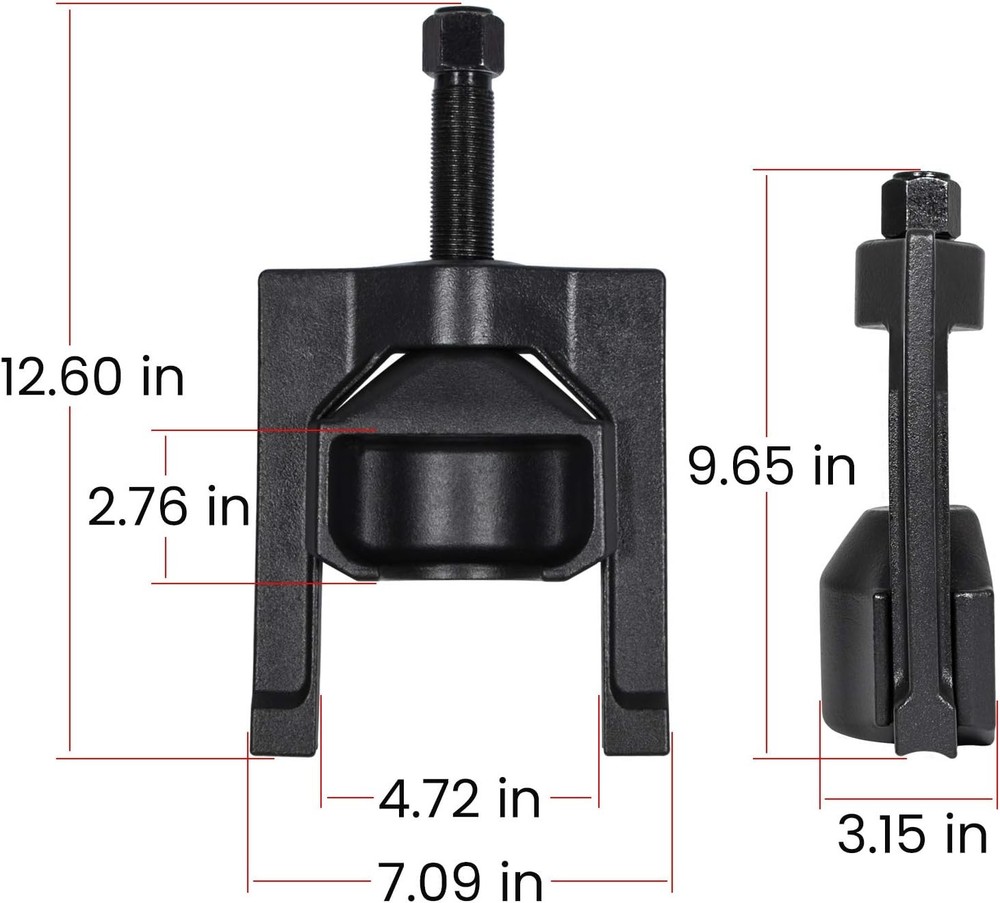 Universal U Joint Puller Class 6-8 & Bearing Cup Installer Tool Heavy-Duty 10102