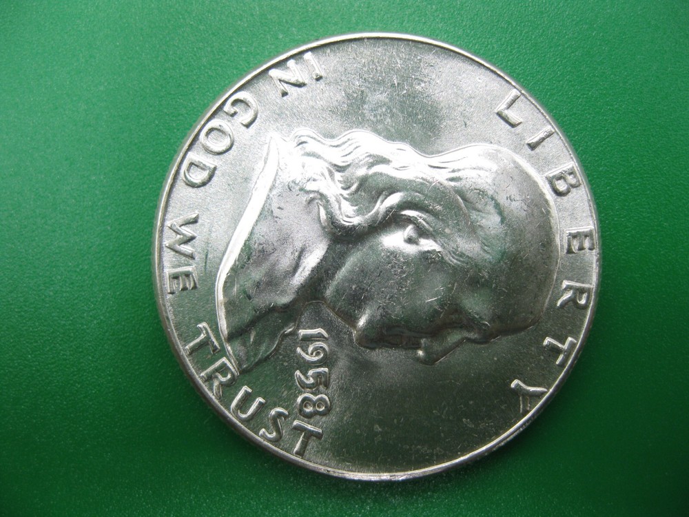 1958 Franklin Half Dollar Gem BU++ with FBL!