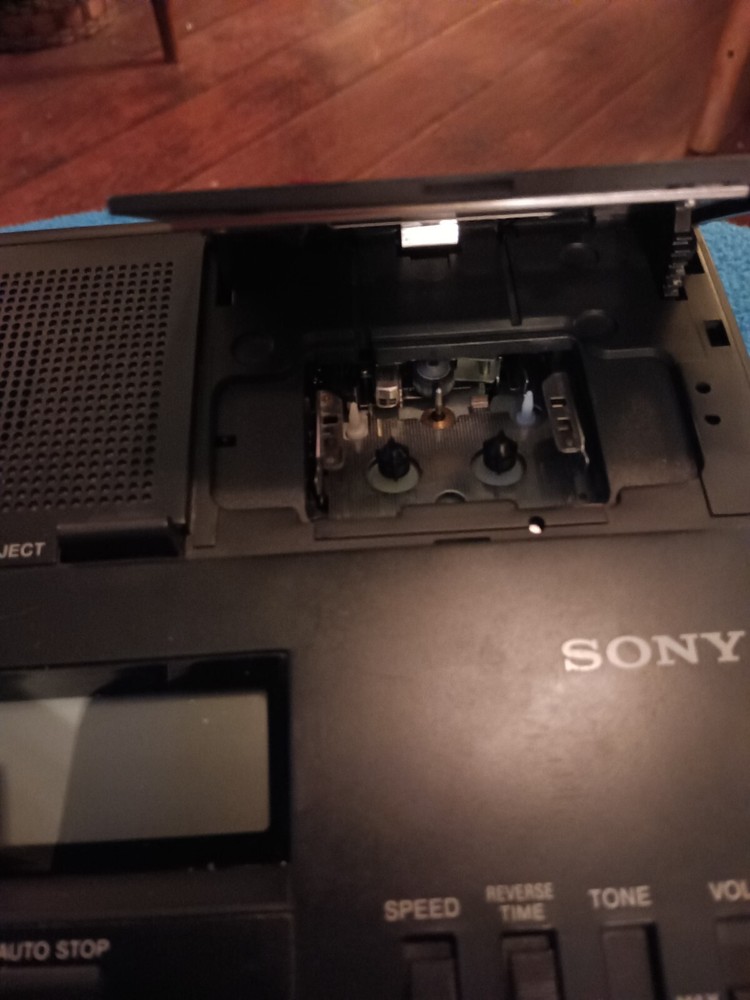 Sony BM 845 Dictator Micro cassette Transcriber Works!