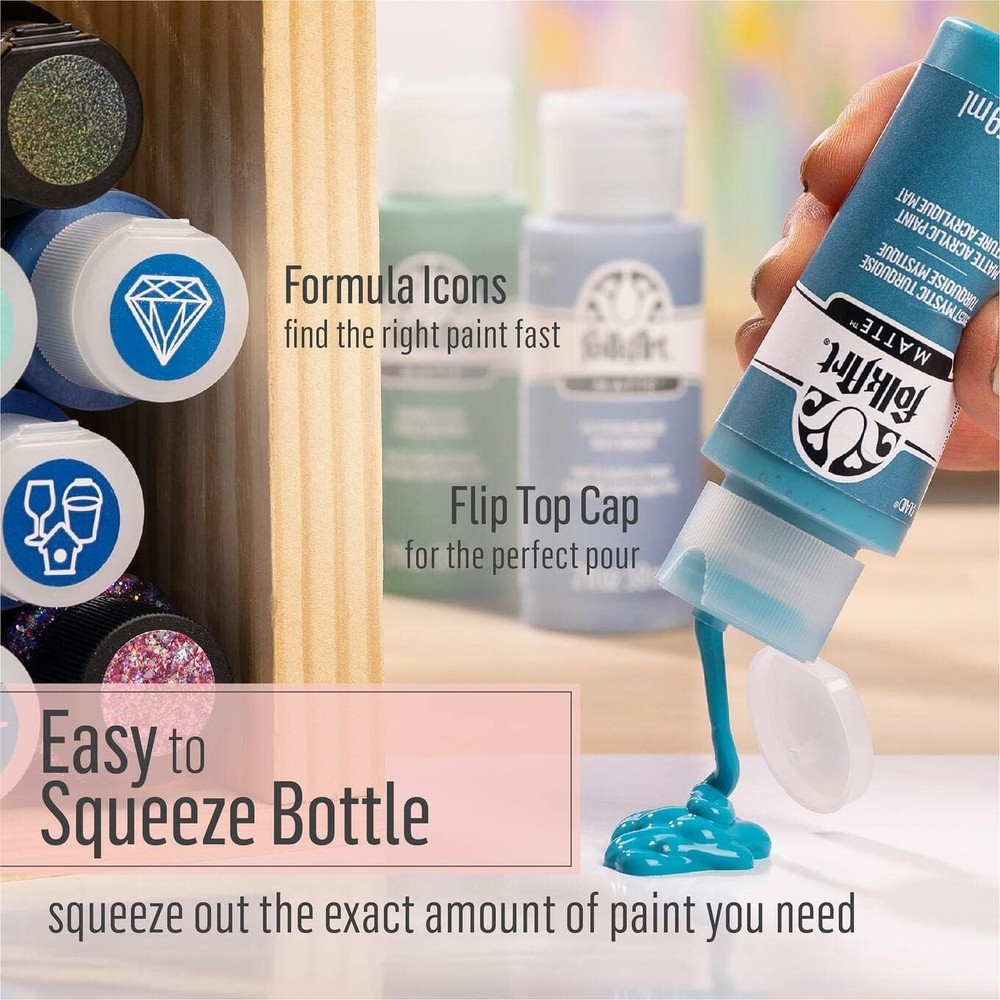 Acrylic Paint, 8oz, Daffodil Yellow