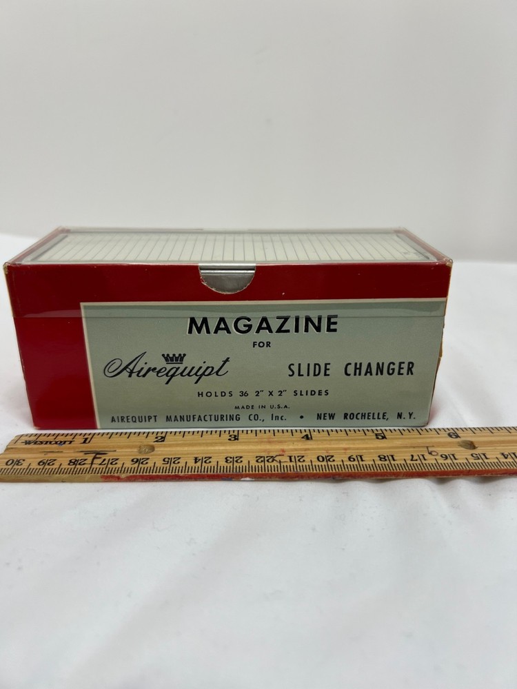 Vintage Airequipt Automatic Slide Changer NIP For Airequipt Projector