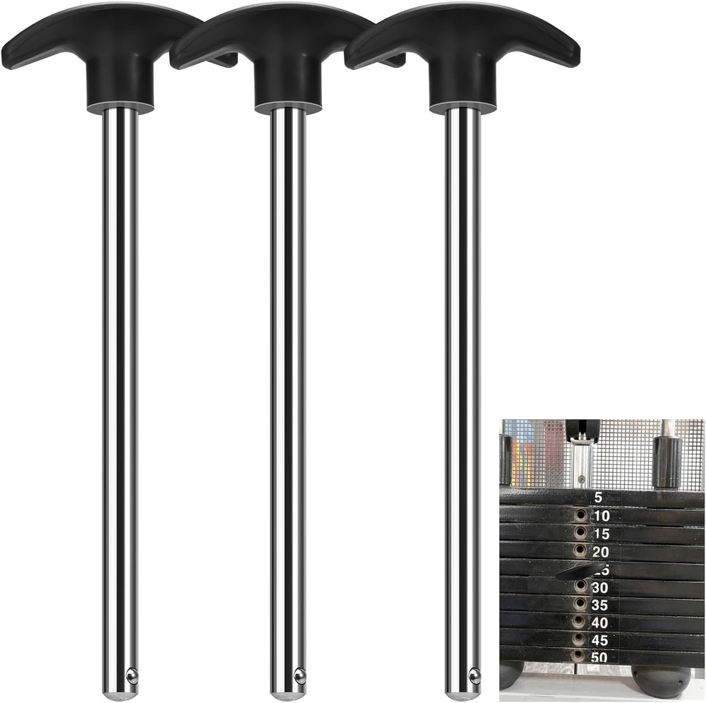 3Pcs Weight Stack Pin, Gym Pins for Weight Stack,Weight Lifting Pins