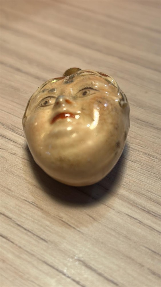 Double Headed Scent/perfume Bottle 5cm Tall Extremely Rare Find
