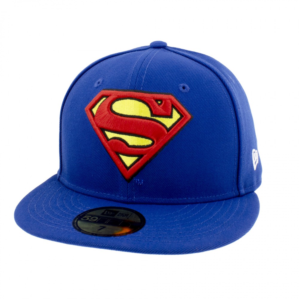 Superman Action Comics #1 Underside Print New Era 59Fifty Fitted Hat Blue