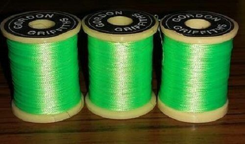 Gordon Griffiths Cobweb Fluorescent Green Thread 100M