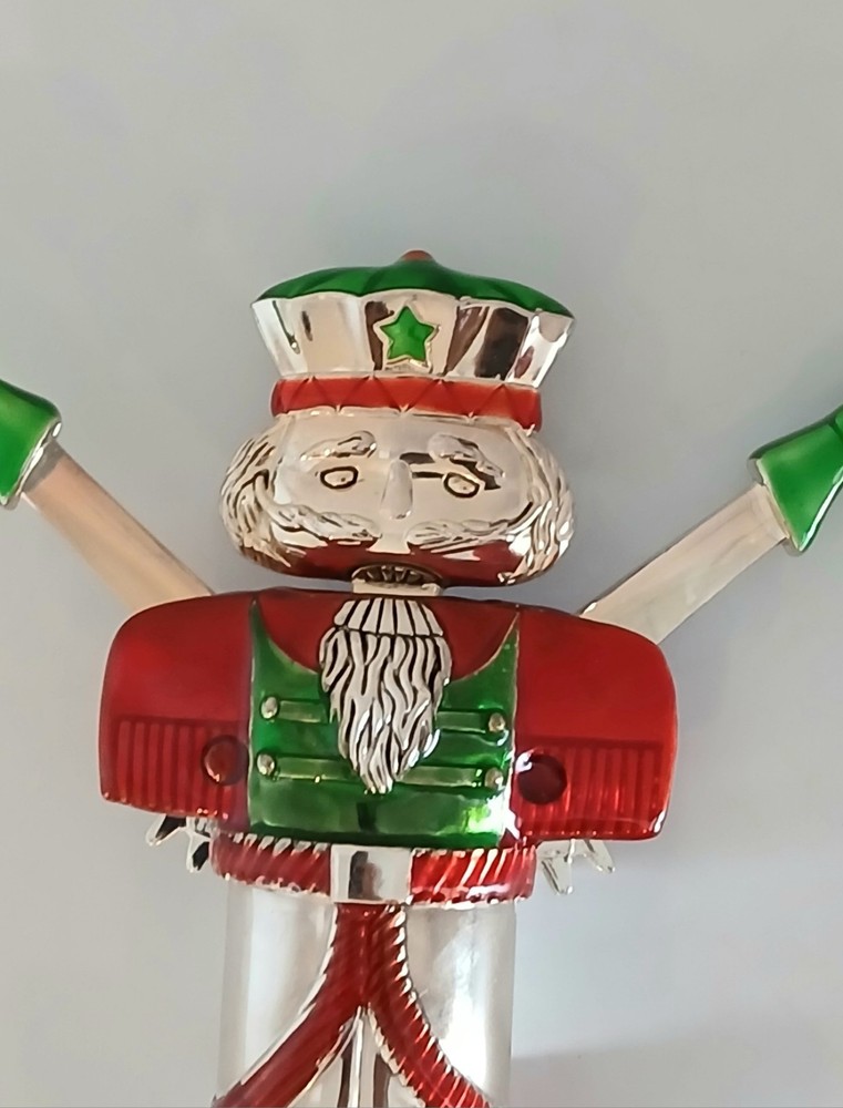 Neiman Marcus Christmas Wine Bottle Opener Nutcracker Character *Beautiful*