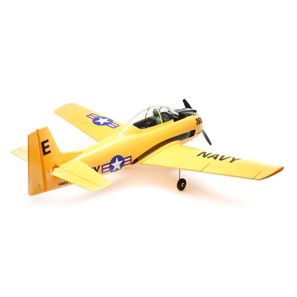 E-flite RC Airplane T-28 Trojan 1.1m BNF Basic with AS3X and SAFE Select