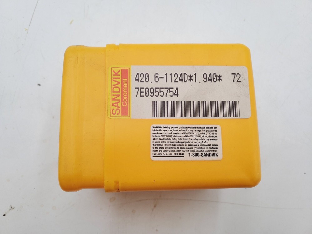 NEW Sandvik 420.6-1124D*1.940* 72
