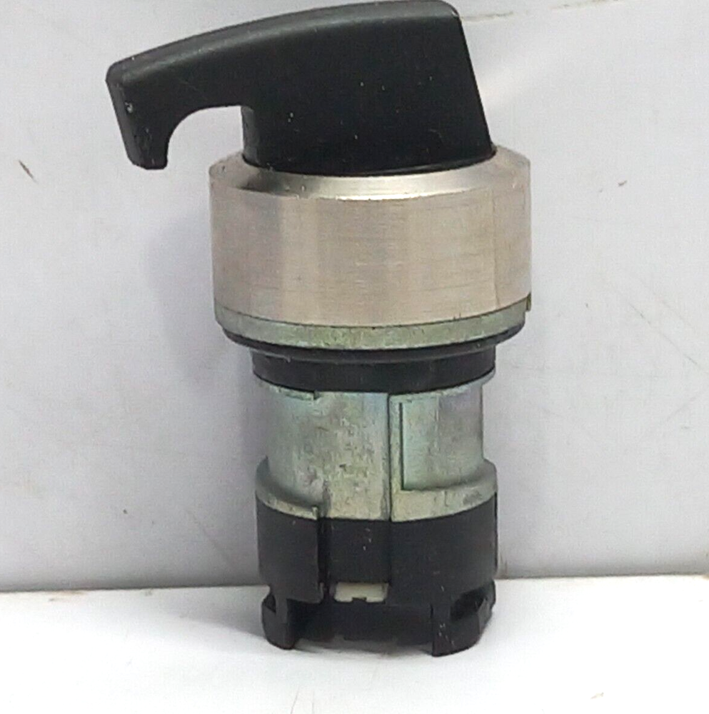 Siemens 3SB35 00-3QA11 2 Position Lever Selector Switch Black