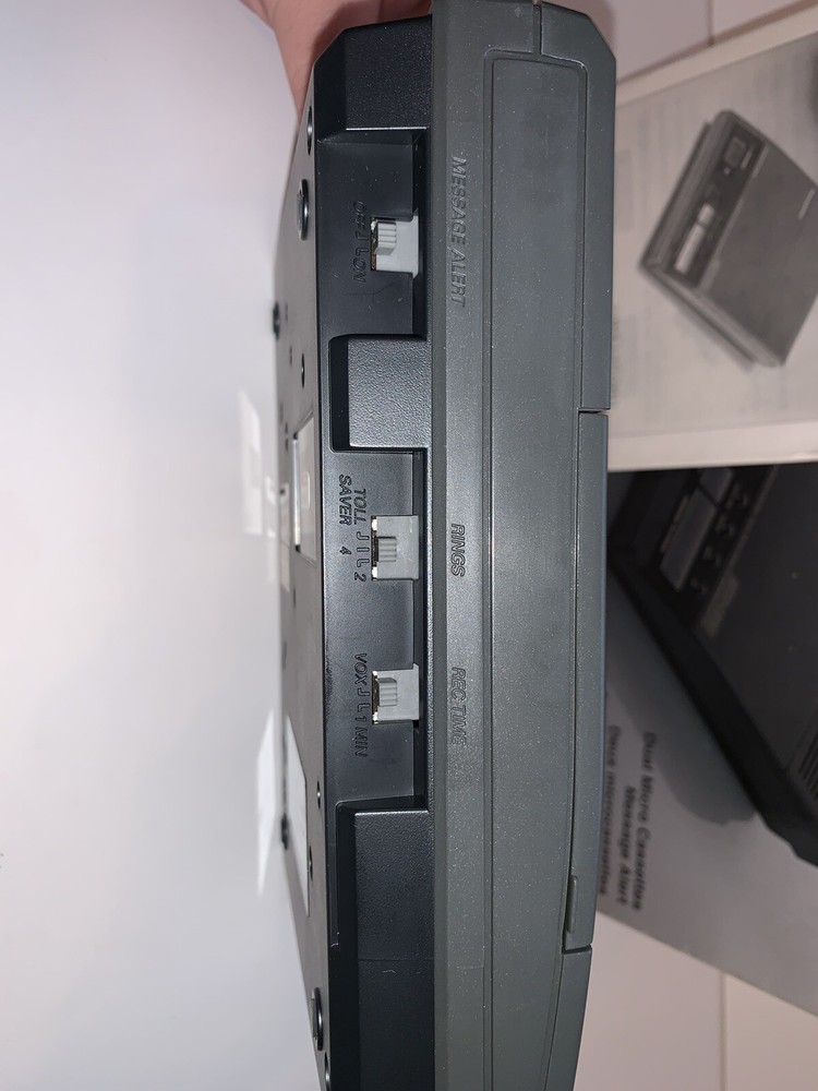 PANASONIC KX-T5000C Automatic Telephone Answering System / Machine W/tapes