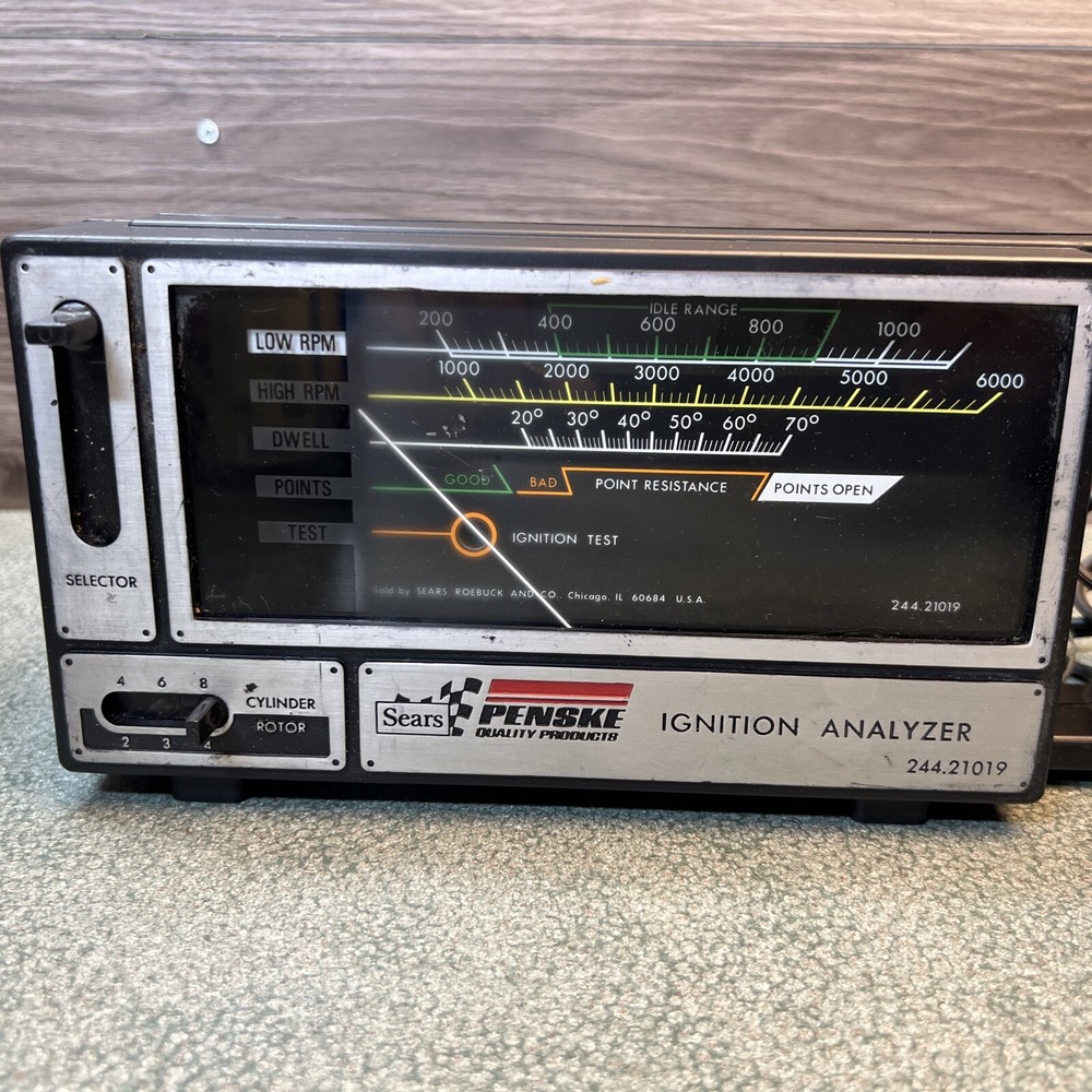 Sears 244.21019 Penske Ignition Analyzer Auto Diagnostic Tool USA