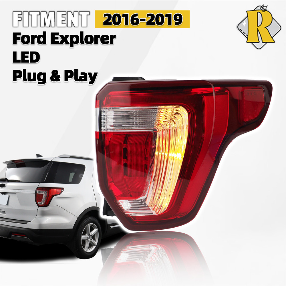 For 2016-2019 Ford Explorer LED Tail Light Base Limited Platinum Right Side