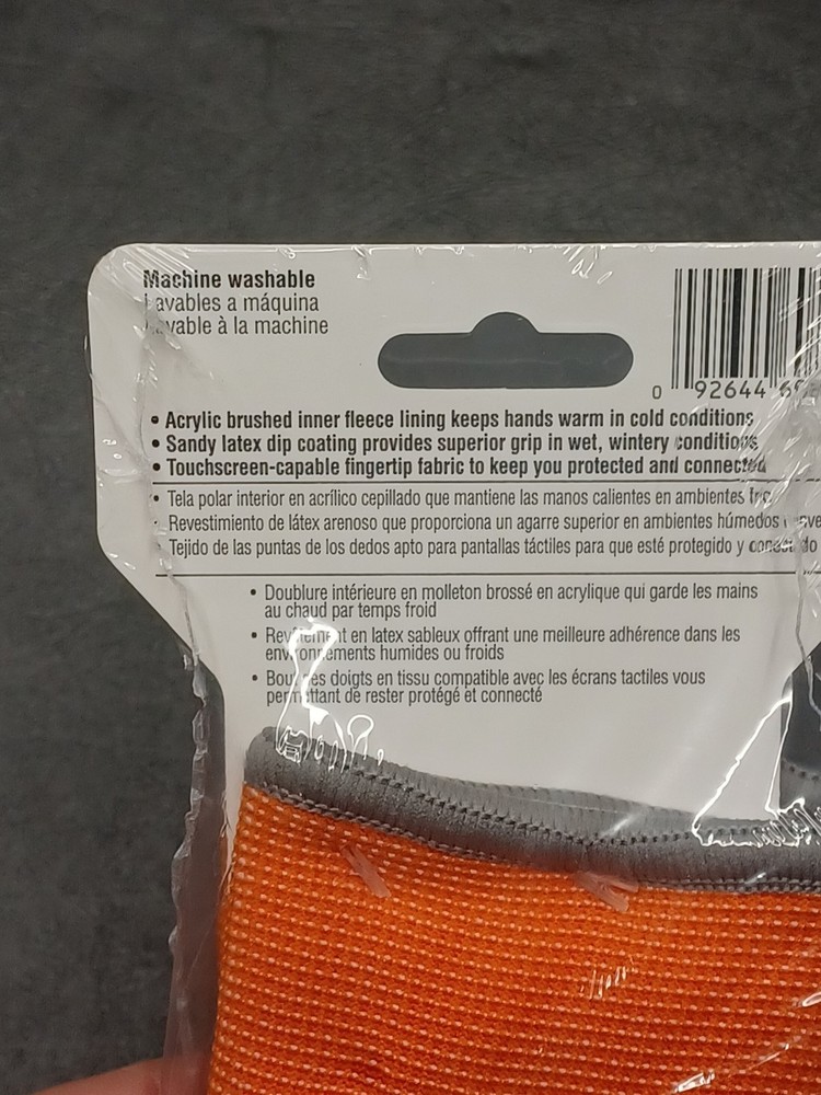 Klein Tools 60835 Winter Knit Dipped Gloves Ansi Cut Level A1 Touchscreen Medium