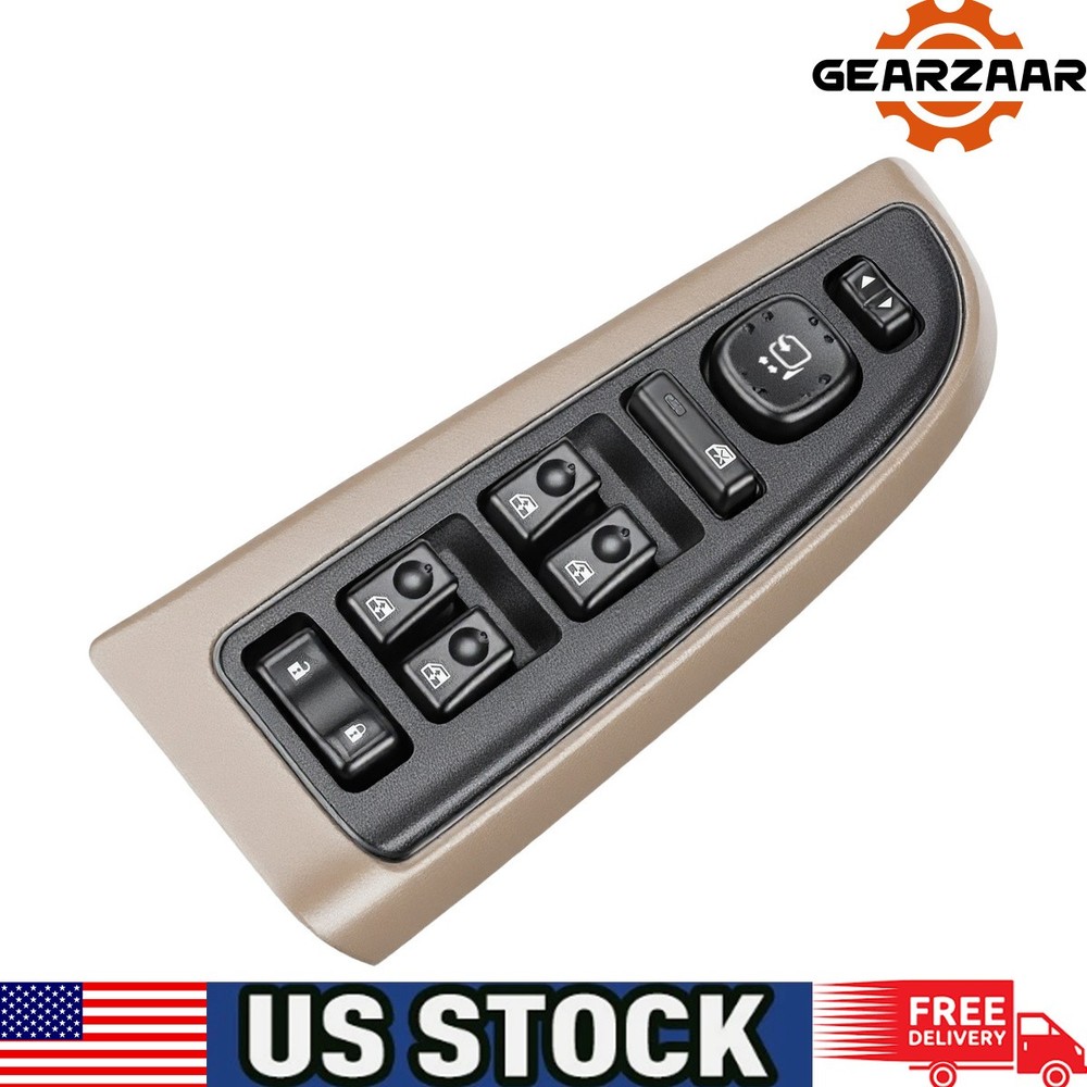 Power Window Switch & Panel for Chevy 2003-2007 New US Power Window Switch