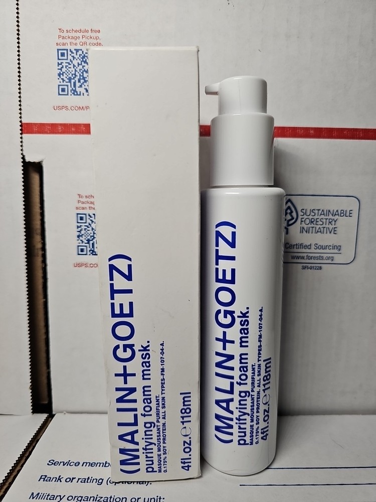 Malin + Goetz Purifying Foam Mask 4oz NIB