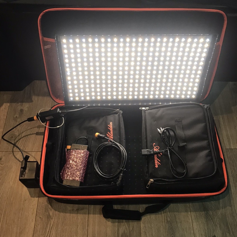 Aladdin LED All in 2 Bi-Color Flex Fabric Flexible Light Panel Kit CCT