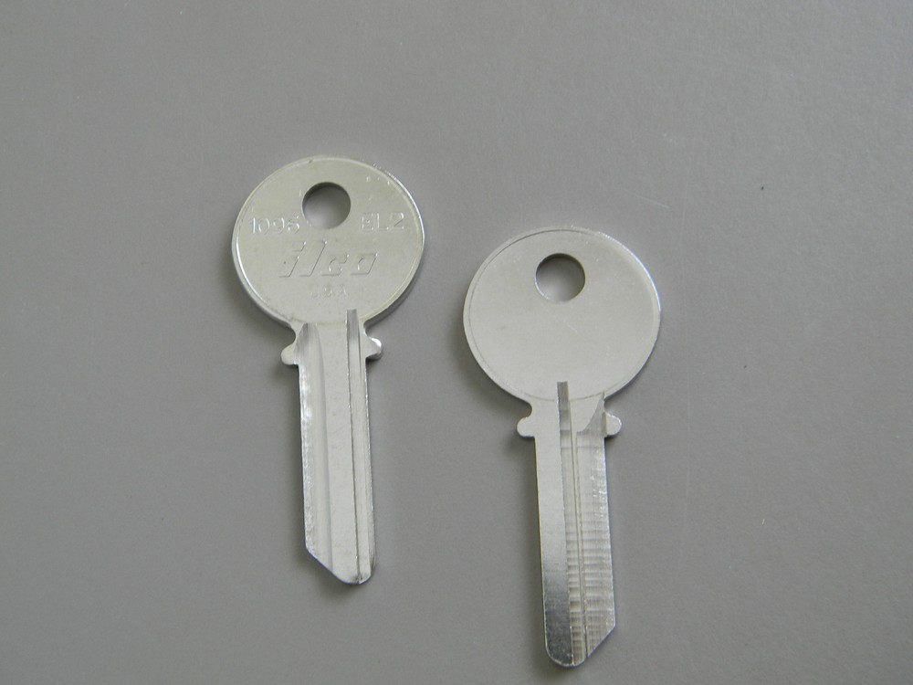 Elgin Padlock Key Blanks EL2- ILCO- 2 Blanks