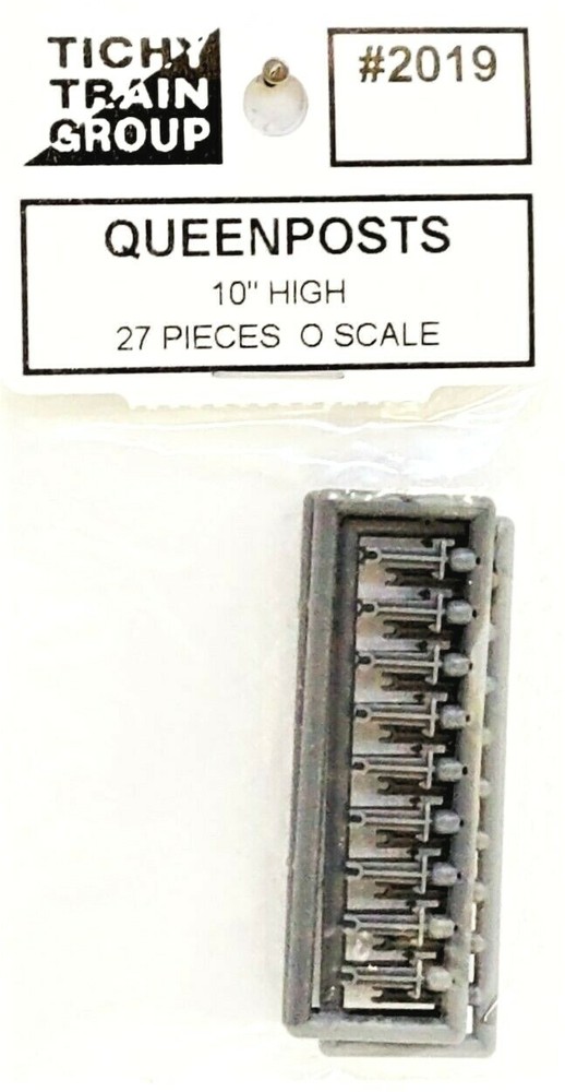 O Scale Tichy Train Group 2019 10" Queenposts pkg (27)