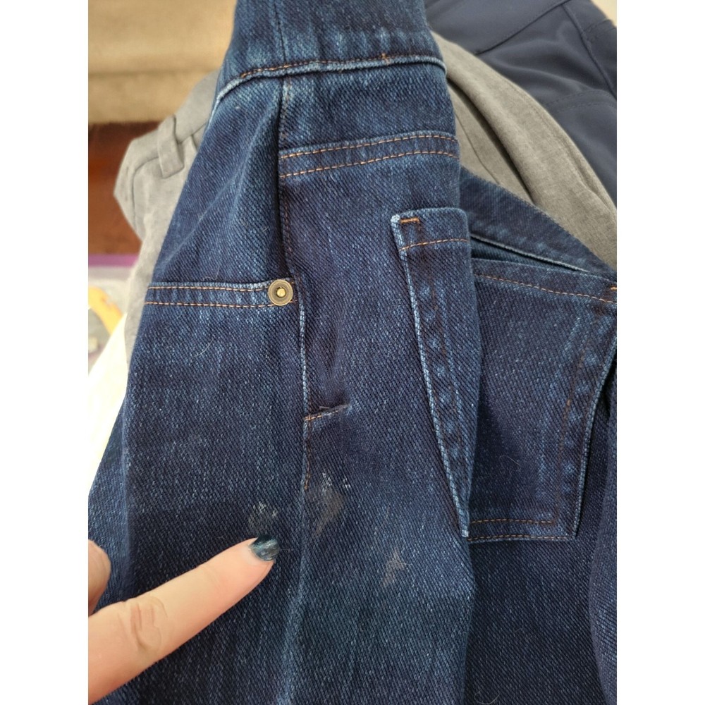 Spanx Blue Jean legging Pull On size Medium pants tummy control slimming