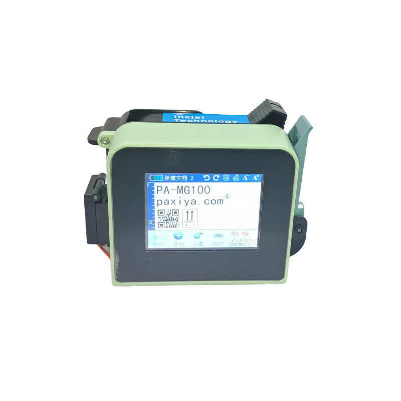 12.7mm Date Logo Plastic Bottle Portable Mini Thermal Handheld Inkjet Printer